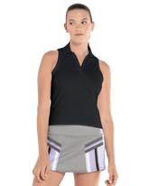 SLEEVELESS RIB POLO - K-Swiss