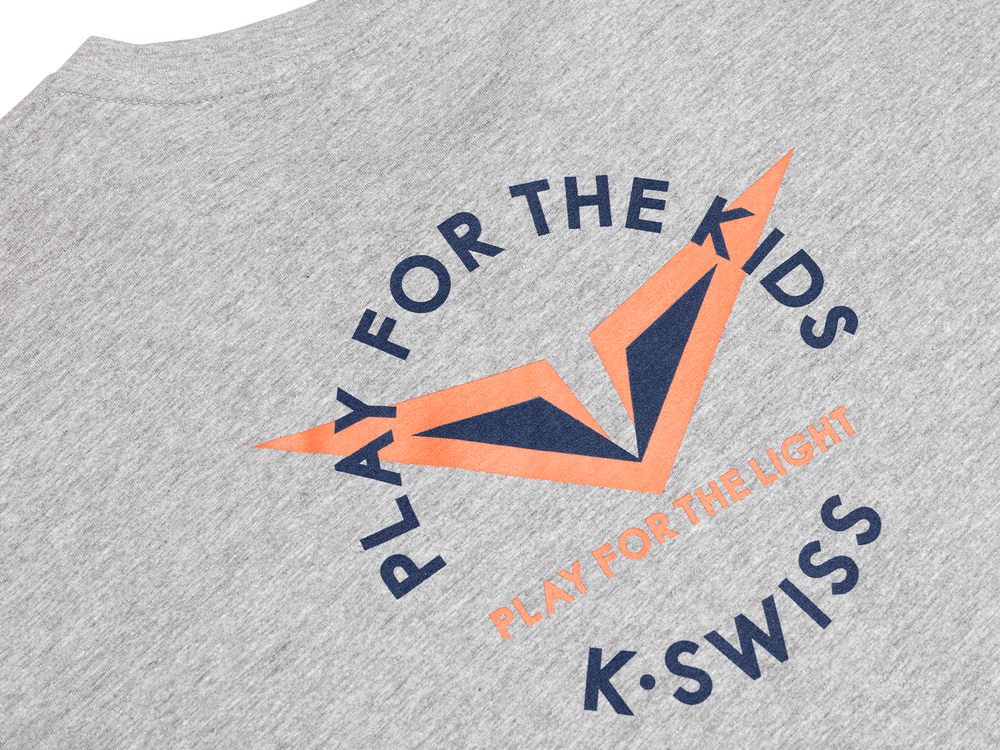 RUBLEV PLAY FOR THE LIGHT TEE - K-Swiss