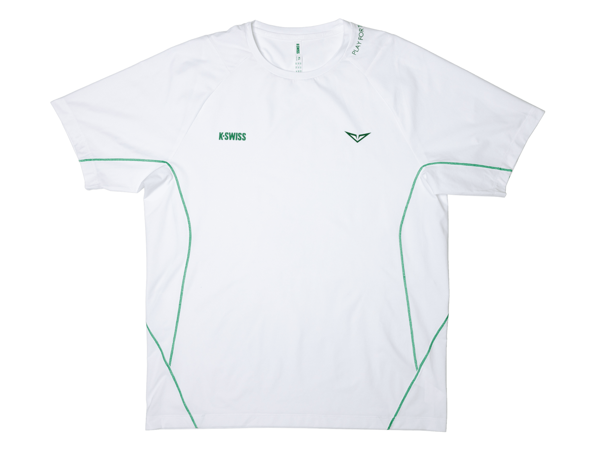 RUBLEV WHT SHIRT - K-Swiss