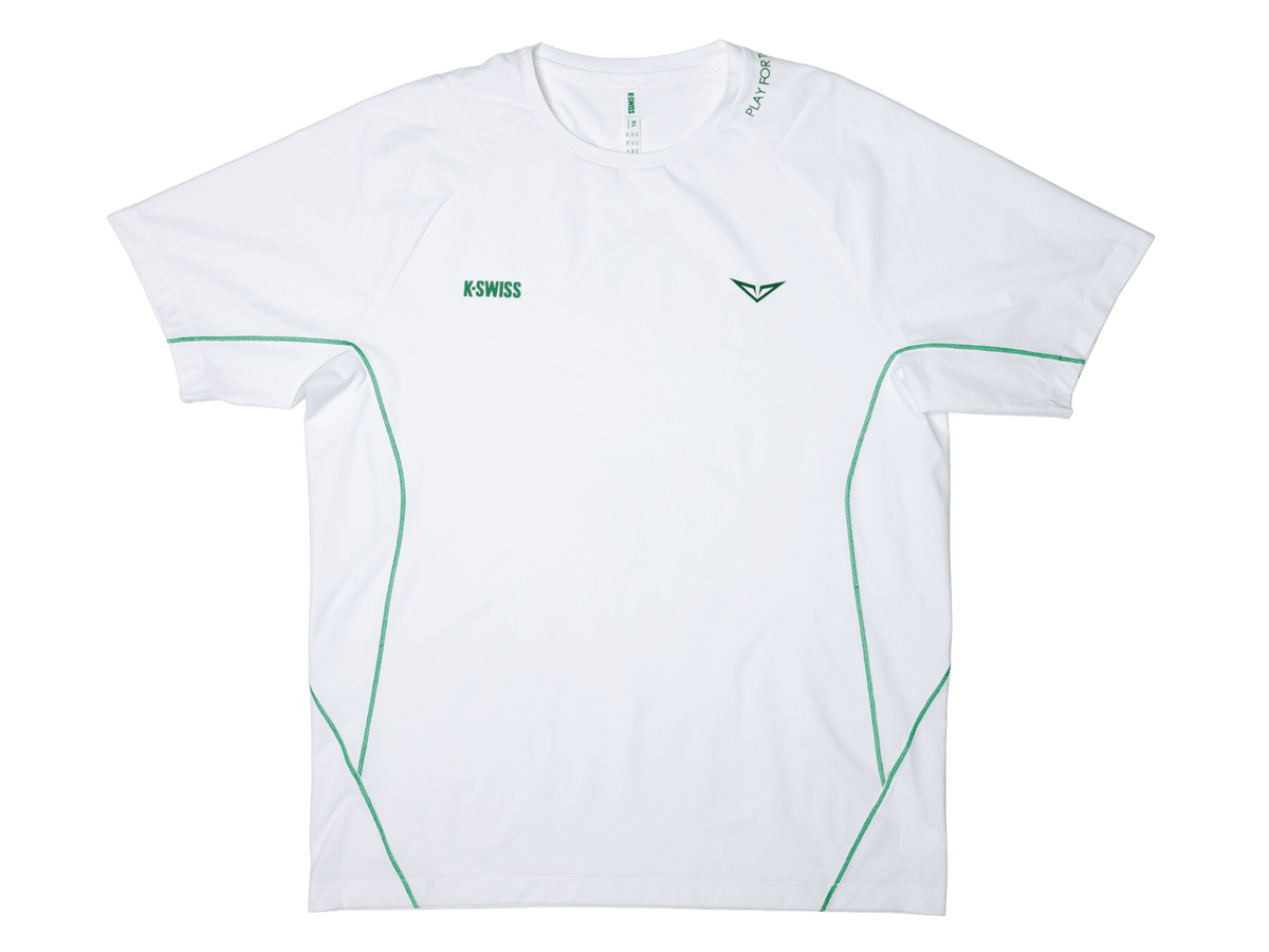 RUBLEV WHT SHIRT - K-Swiss