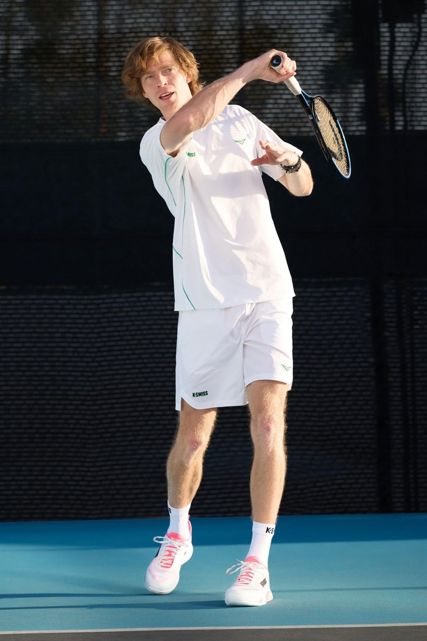 RUBLEV WHT SHORTS - K-Swiss
